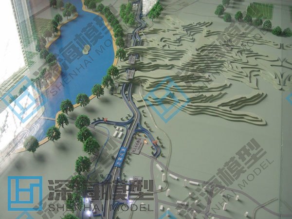 连霍高速公路模型